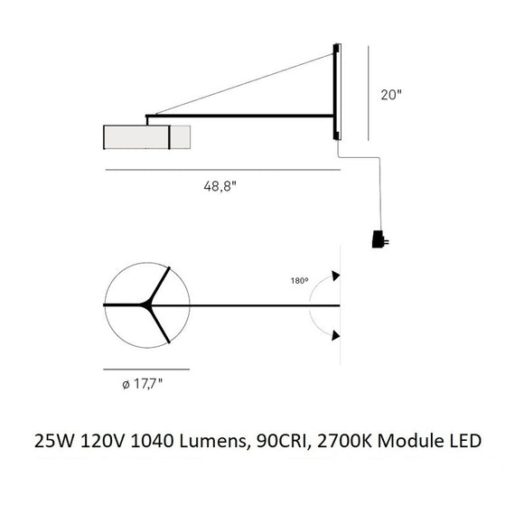 Thesis Wall Sconce