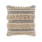 Helena Pillow  option Taupe/Cream