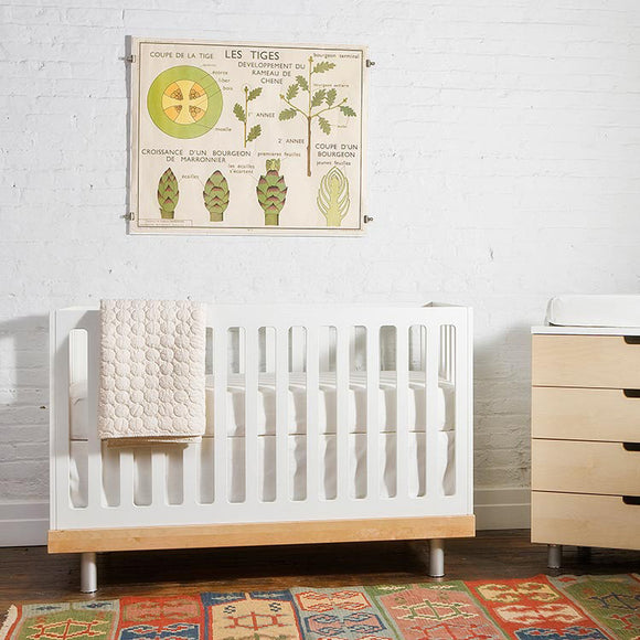 Classic white crib top