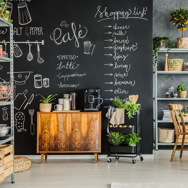 Chalkboard Peel and Stick Wallpaper