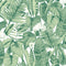 Tropical Removable Wallpaper  option Jungle Green