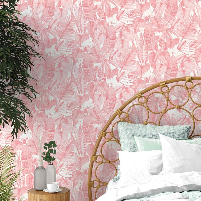 Tropical Peel and Stick Wallpaper