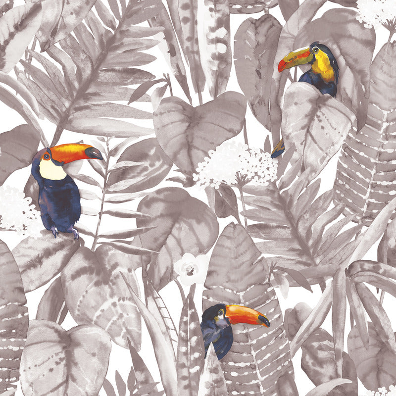 Toucan Peel and Stick Wallpaper