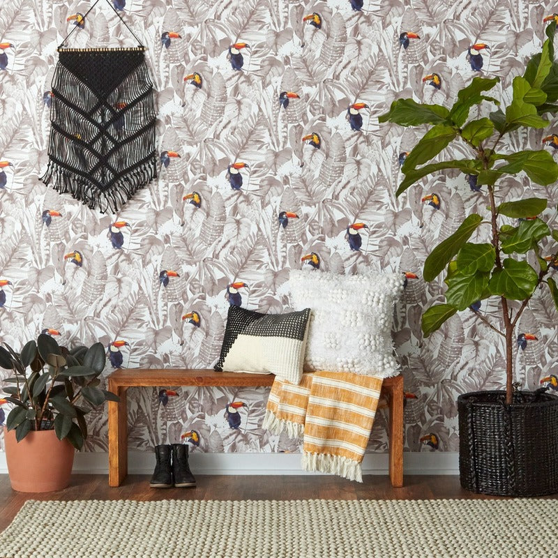 Toucan Peel and Stick Wallpaper