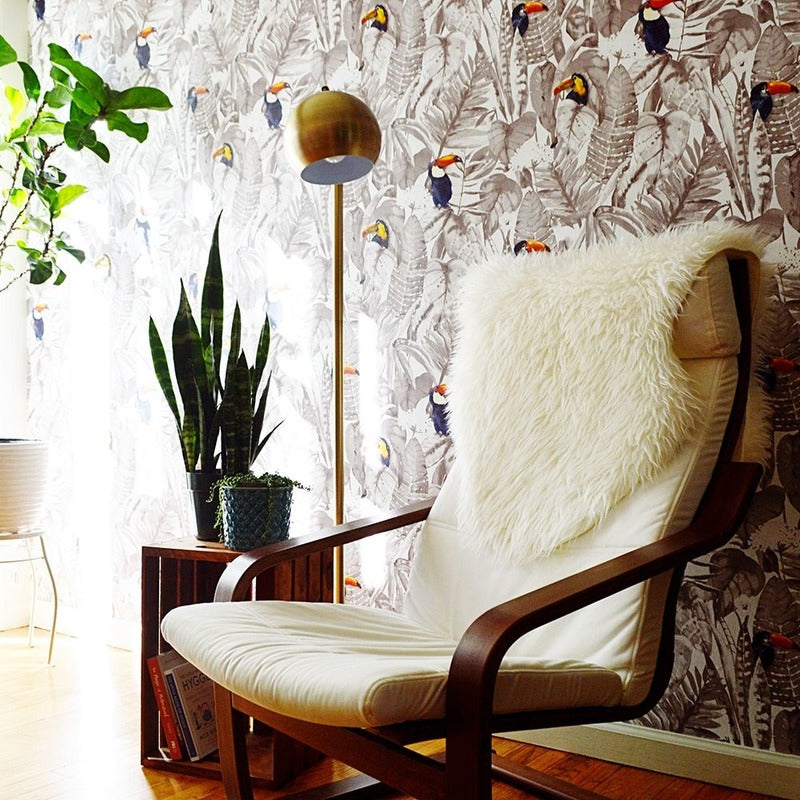 Toucan Peel and Stick Wallpaper
