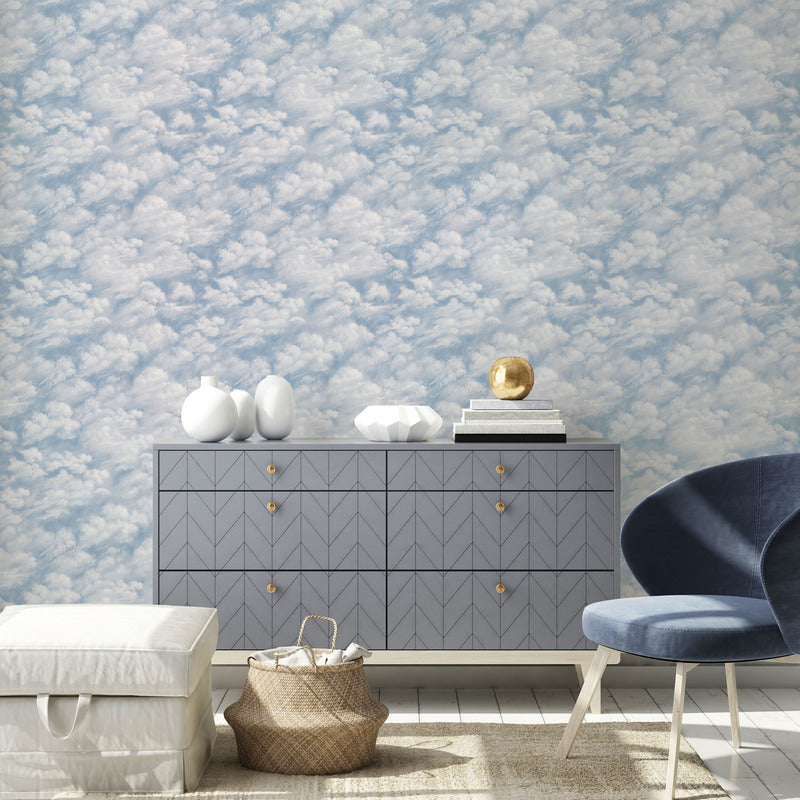 Clouds Peel and Stick Wallpaper