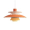 PH 5 Pendant Light  option Hues of Orange