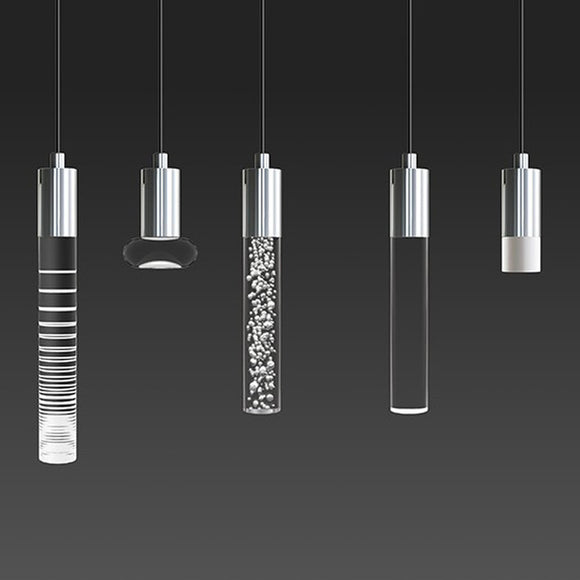 Light Guide Bubbles Pendant Light