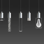Light Guide Short Frosted Pendant Light
