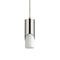 Ellipse Short Pendant Light  option Polished Nickel