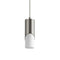 Ellipse Short Pendant Light  option Satin Nickel