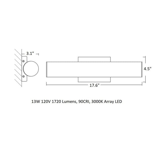 Fugit Vanity Light