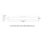 Fugit Vanity Light