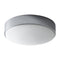 Journey Flush Mount  option Polished Chrome / Matte White Acrylic
