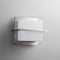 Metrix Wall Sconce  option Satin Nickel