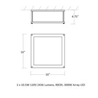 Modulo Flush Mount