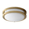 Oracle Flush Mount  option Aged Brass