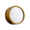 Peepers Flush Mount  option Aged Brass