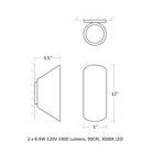 Scope Outdoor Wall Sconce