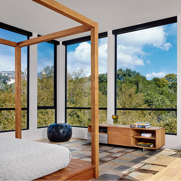 Glass canopy bed deals
