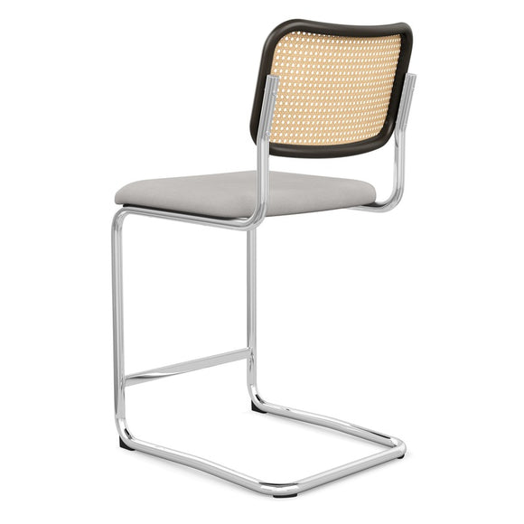 Cesca Stool with Upholstered Seat