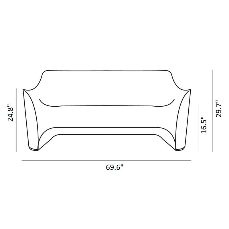 Tokyo Pop Outdoor Sofa