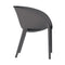 Soft Egg Chair (Set of 4)  option Dark Grey