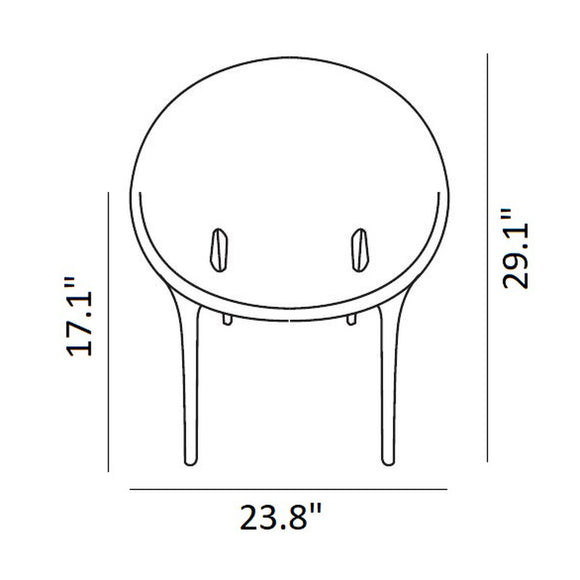 Soft Egg Chair (Set of 4)