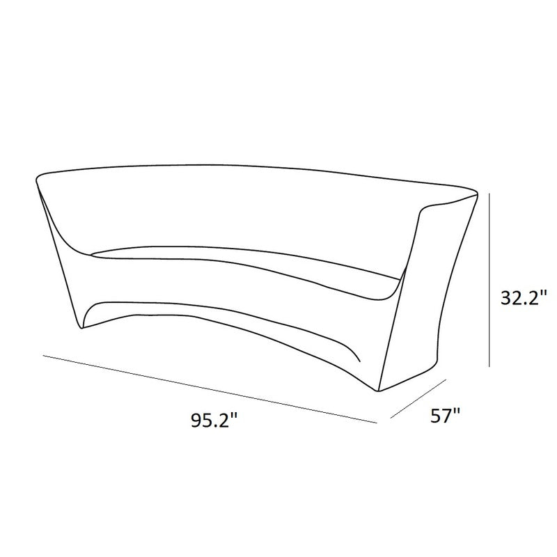 Grand Plie Outdoor Sofa
