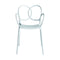 Sissi Stackable Armchair (Set of 4)  option White