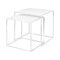 Fera Nesting Table (Set of 2)  option White