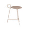 Carmina Side Table  option Nude