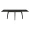Francois Dining Table  option Glass/Ebonized Ash