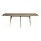 Francois Dining Table  option Natural Oak/Natural Oak