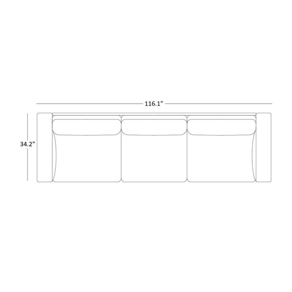 Fenix 4 Seater Sofa