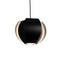Veris Pendant Light  option Matte Black with Matte White Interior