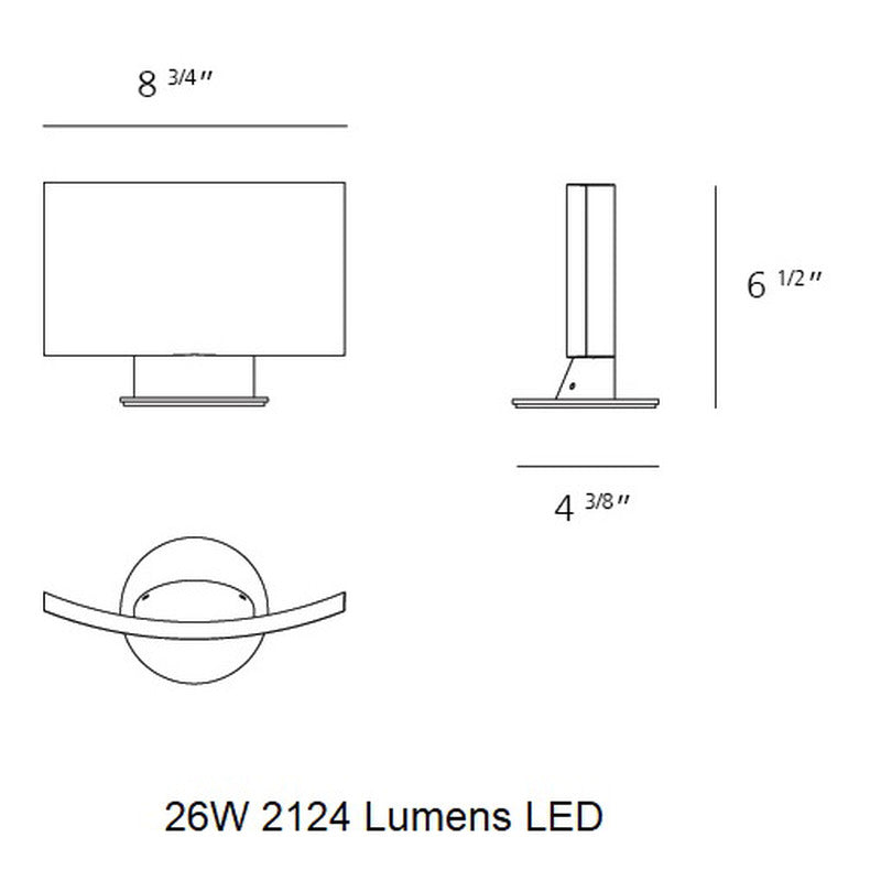 Surf Micro Wall Sconce