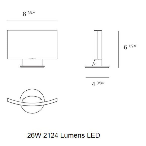 Surf Micro Wall Sconce