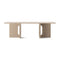 Androgyne Lounge Table  option Sand / Sand