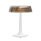Bon Jour Table Lamp  option Matte Chrome