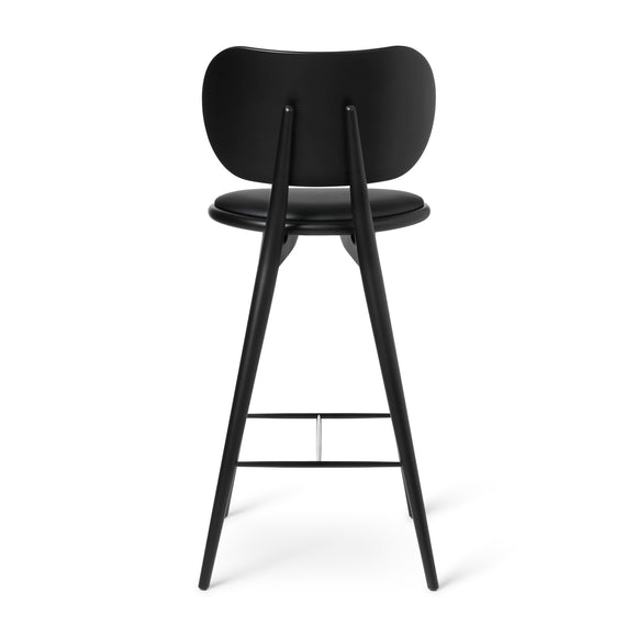 High Stool with Backrest