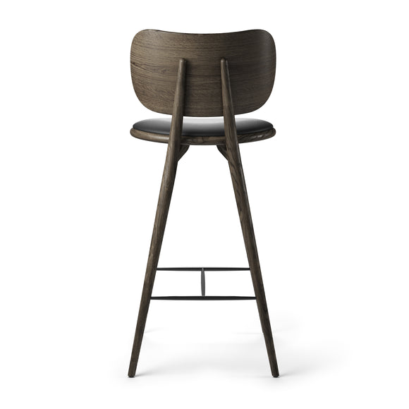 High Stool with Backrest