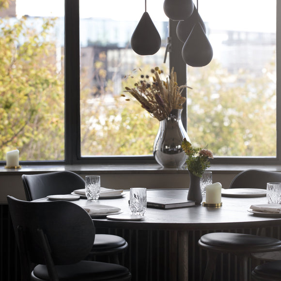 High Stool with Backrest