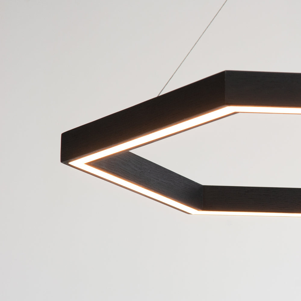 Hexagon LED Chandelier