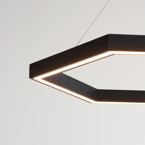 Hexagon LED Chandelier