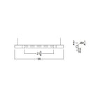 Bennington LED Up/Down Pendant Light