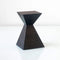 Squaretown Stool  option W. Oak Black