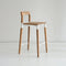 Parkdale Counter Stool  option White / W. Oak Natural