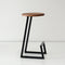 Corktown Bar Stool  option Black / Walnut