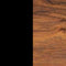 Fiddlehead Umbrella Stand  option Black / Walnut